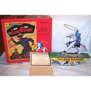   The Lone Ranger and Silver Collectible Wind Up Tin Toy Toys & Games