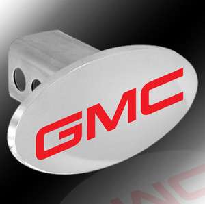 GMC®* Trailer Tow *CHROME* Hitch Cover Plug  