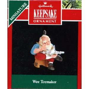   Ornament   Wee Toymaker 1991 Miniature QXM5967 
