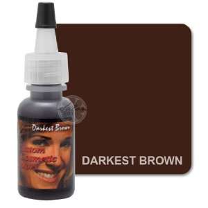Darkest Brown EYELINER Permanent Makeup Pigment Cosmetic Tattoo Ink 1 