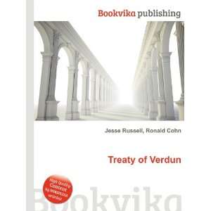  Treaty of Verdun Ronald Cohn Jesse Russell Books