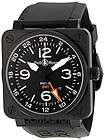 Bell and Ross Aviation GMT Black Dial Automatic 46MM Mens Watch BR 01 