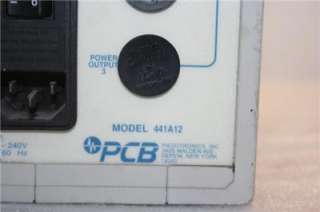 PCB 441A12   4 CHANNEL ICP SENSOR SIGNAL CONDITIONER  442A104 