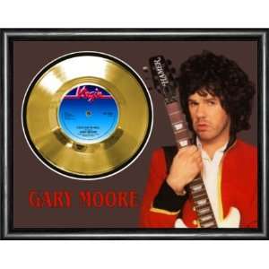  Gary Moore Cold Day In Hell Framed Gold Record A3 