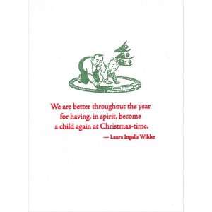   again at Christmas time   Laura Ingalls Wilder quote