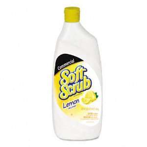 Soft Scrub 15020 Commercial Lemon Cleanser, 38 oz, (Case of 6)  