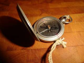 VTG Antique WWII US Armed Forces Military WITTNAUER Pocket Compass 