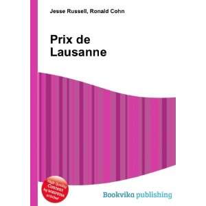  Prix de Lausanne Ronald Cohn Jesse Russell Books