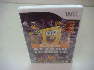 Nicktoons Attack of the Toybots (Wii, 2007) NEW 785138301327  