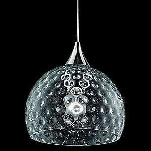    Derby S 25 Clear Pendant by Aureliano Toso
