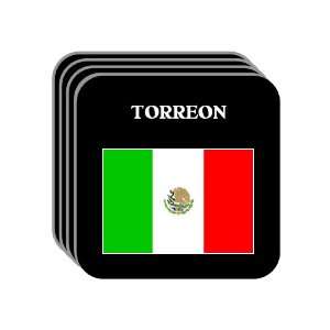 Mexico   TORREON Set of 4 Mini Mousepad Coasters