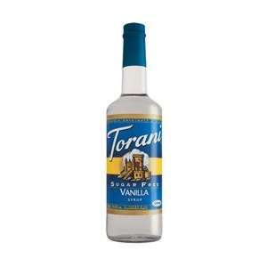  750 Milliliter Torani® Sugar Free Vanilla Syrup (03 0117 