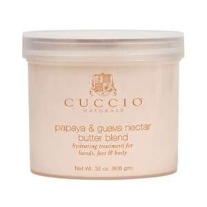  Cuccio Naturale Butter Blend, 32 oz, Papaya & Guava Nectar 