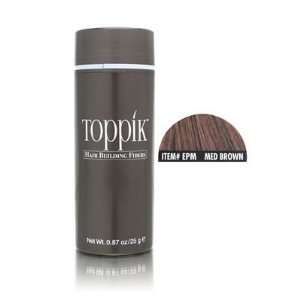 Toppik Hair Building Fibers   Medium Brown (0.87 oz / 25 g)