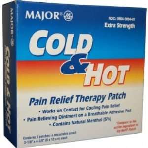  Cold & Hot Pain Relief Therapy Patch (Compare to Icy Hot Patch 