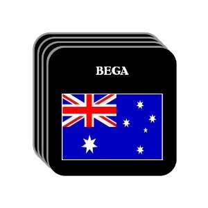  Australia   BEGA Set of 4 Mini Mousepad Coasters 