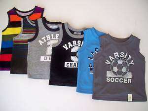 Boy Lacrosse Varsity Soccer Athletic or Muscle Tank Top  