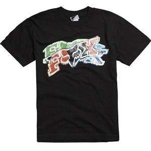  Fox Racing Youth Over and Under T Shirt   Youth Medium 