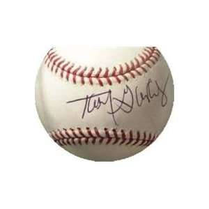 Tony Gonzalez autographed Baseball