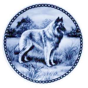  Belgian Tervuren Danish Blue Porcelain Plate
