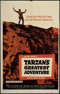  Greatest Adventure 1959 Original U.S. One Sheet Movie Poster  
