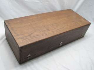   STANLEY OAK FINGER JOINTED WOODEN TOOL BOX WOOD TOOLBOX CASE B  