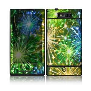  Happy New Year Fireworks Design Decorative Skin Cover 