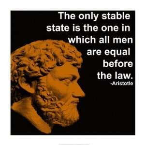  Aristotle Quote Poster (14.00 x 14.00)