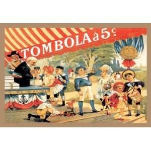 Tombola 12x18 Giclee on canvas 