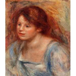  Oil Painting Lucienne Pierre Auguste Renoir Hand Painted 