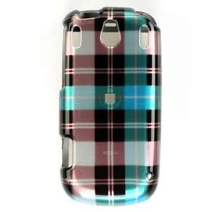   Phone Design Case Cover Blue Checkers For Palm Pixi Plus Electronics