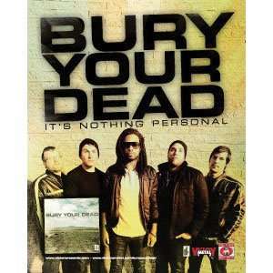 Bury Your Dead   Posters   Limited Concert Promo