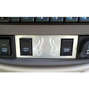 Revelations Flame Traction Control Switch Overlay 2001 2005 PT Cruiser 