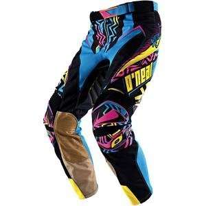  ONeal Racing Hardwear Flashback Pants   28/Black/Neon 