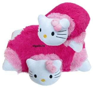 New Hello Kitty Pillow Pet Plush Transforming Pad Cushion Doll Toy 