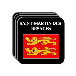   Normandy)   SAINT MARTIN DES BESACES Set of 4 Mini Mousepad Coasters