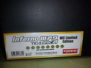 Kyosho MP9 TKI2 WC Limited Edition Spec A 1/8 Buggy  