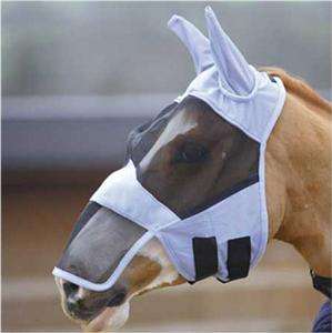 Full Face FLY Mask/Hood/Veil with nose S,M,L BLK & BLUE  
