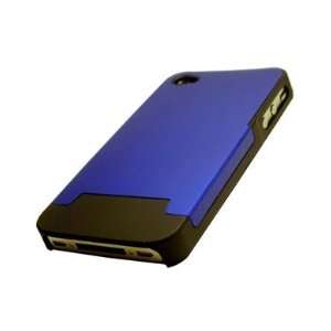   duotone snap on case for iPhone 4   BLUE Cell Phones & Accessories