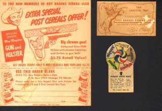 Official Roy Rogers Riders Club Kit with Comic 1952 Fine A  