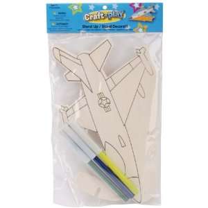  Craft n Play Stand Up Kit Airplane (CNPSTNUP EEFC0) Toys & Games