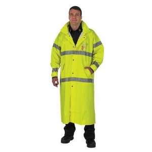  TINGLEY C53122 XXL Raincoat,Hi Vis YellowithGreen,2XL 