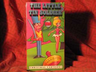 The Little Tin Soldier Christmas Cartoon BRAND NEW VHS  