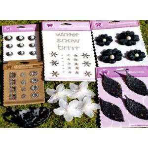   62 Piece Embellishment Kit   Simply the Best Arts, Crafts & Sewing
