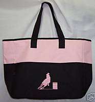 Barrel Racer Racing PINK Tote Bag horse rodeo NEW LARGE  
