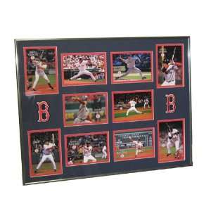 4x6 2007 Boston Red Sox Post Card Set Framed  Sports 