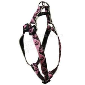  Nylon Dog Harness Step In Tickled Pink 12 18 inches Pet 