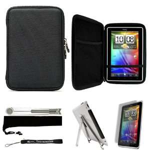  Slim Cover Case with Mesh Pocket for HTC Flyer 3G WiFi HotSpot GPS 