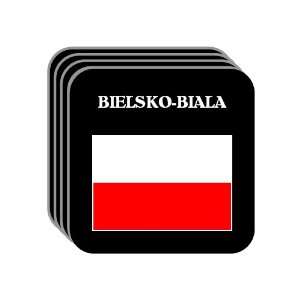  Poland   BIELSKO BIALA Set of 4 Mini Mousepad Coasters 