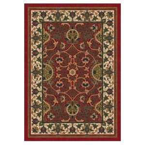  Pastiche Sumero Indian Red Traditional 5.4 X 7.8 OVAL Area 